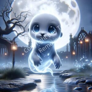 Wallpaper Your Baby Otter Ghost