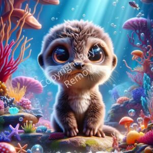 Wallpaper Your Baby Otter Ocean