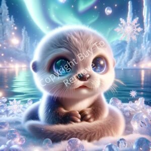 Wallpaper Your Baby Otter Snow