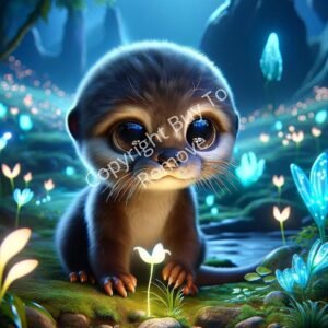 Wallpaper Your Baby Otter Flower